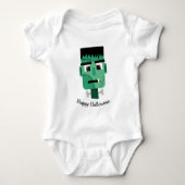 Frankenstein Monster Illustratie Romper (Voorkant)