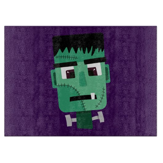 Frankenstein Monster Illustratie Snijplank (Voorkant)