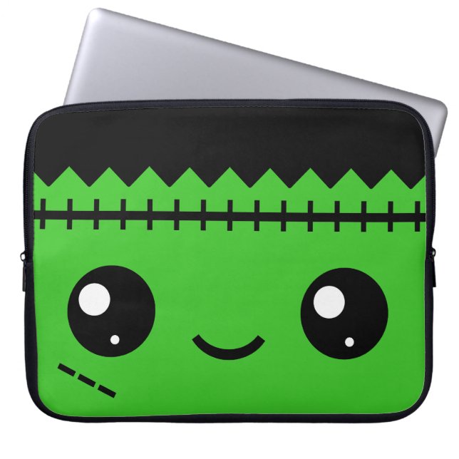 Frankenstein Monster Laptop Sleeve (Voorkant)