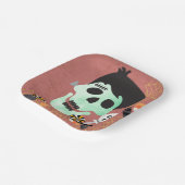 Frankenstein Monster Mash Halloween Party Borden Papieren Bordje (Gebogen)