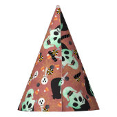 Frankenstein Monster Mash Halloween Party Pet Feesthoedjes (Achterkant)