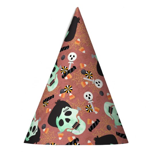 Frankenstein Monster Mash Halloween Party Pet Feesthoedjes (Links)