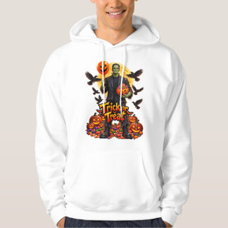 Frankenstein monster met Halloween Hoodie