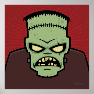 Frankenstein Monster Poster