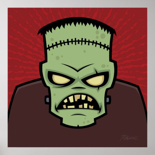 Frankenstein Monster Poster (Voorkant)