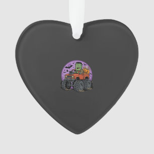 Frankenstein Monster Truck Halloween Grafisch Ontw Ornament