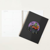 Frankenstein Monster Truck Halloween Grafisch Ontw Planner (Display)