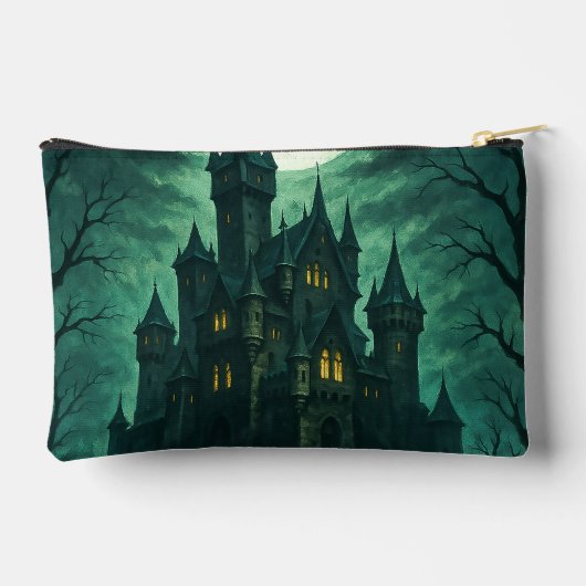 Frankenstein Monster Zippered Pouch Etui (Achterkant)