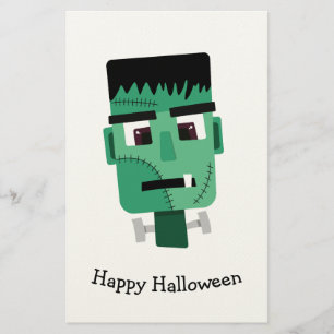 Frankenstein-monsterkop Briefpapier
