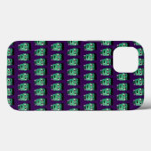 Frankenstein-monsterkop Case-Mate iPhone Case (Achterkant (horizontaal))