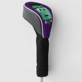 Frankenstein-monsterkop Golfheadcover (Schuin)