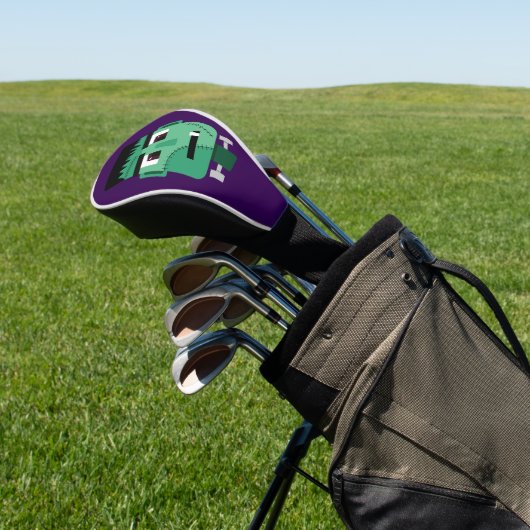 Frankenstein-monsterkop Golfheadcover (Insitu)