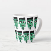 Frankenstein-monsterkop Latte Mok (Rechterhoek)