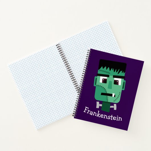 Frankenstein-monsterkop Notitieboek (Binnen)