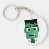 Frankenstein-monsterkop Sleutelhanger (Voorkant)