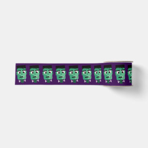 Frankenstein-monter hoofd grosgrain lint