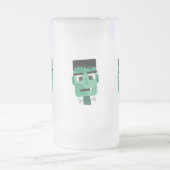 Frankenstein-monter hoofd matglas bierpul (Center)