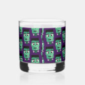 Frankenstein-monter hoofd whisky glas (Rechts)