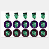 Frankenstein-monterkop Labels (Vel)