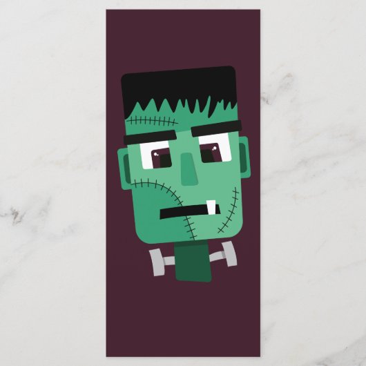Frankenstein-monterkop Menu (Voorkant)