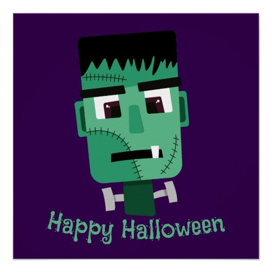 Frankenstein-monterkop Perfect Poster (Voorkant)