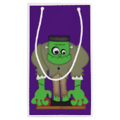 Frankenstein Moster Gift Bag Klein Cadeauzakje (Achterkant)