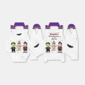 Frankenstein Mummy Dracula Halloween Birthday Bedankdoosjes (Uitgevouwen)