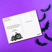 Frankenstein Mummy Grim Reaper Schattige Cat Hallo Briefkaart