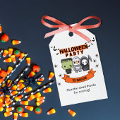 Frankenstein Mummy Grim Reaper Spooky Halloween Cadeaulabel