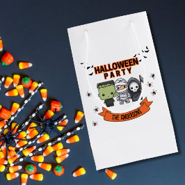 Frankenstein Mummy Grim Reaper Spooky Halloween Klein Cadeauzakje