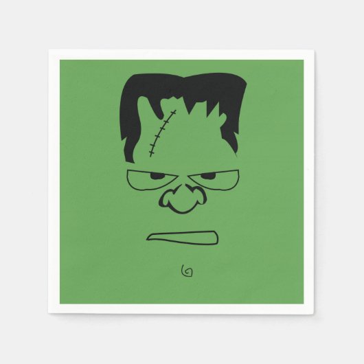 Frankenstein Napkins Servetten (Voorkant)