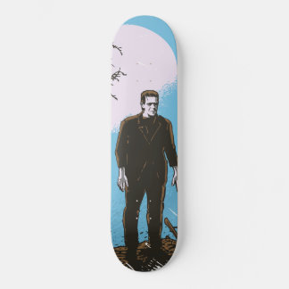 Frankenstein onder de maan - blauw persoonlijk skateboard