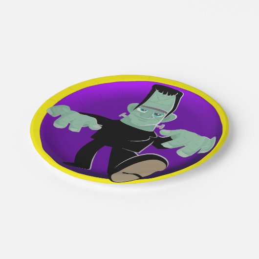 Frankenstein Paper Borden Papieren Bordje (Gekanteld)