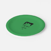 Frankenstein Paper Borden Papieren Bordje (Gekanteld)