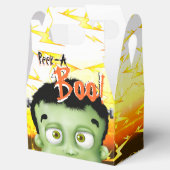 Frankenstein Peek Een Boo Monster Kinder Partij Bedankdoosjes (Geopend)