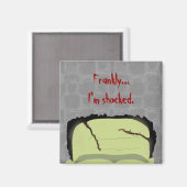 Frankenstein Pun Halloween Magnet (Voorkant / Achterkant)