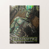 Frankenstein puzzle legpuzzel (Verticaal)