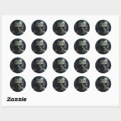 Frankenstein Ronde Sticker (Vel)