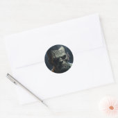 Frankenstein Ronde Sticker (Envelop)