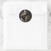 Frankenstein Ronde Sticker (Tas)