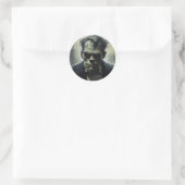 Frankenstein Ronde Sticker (Tas)