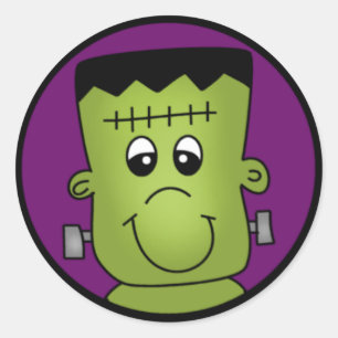 Frankenstein Ronde Sticker