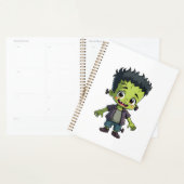 Frankenstein�s Monster � Cute Halloween Cartoon Sh Planner (Display)