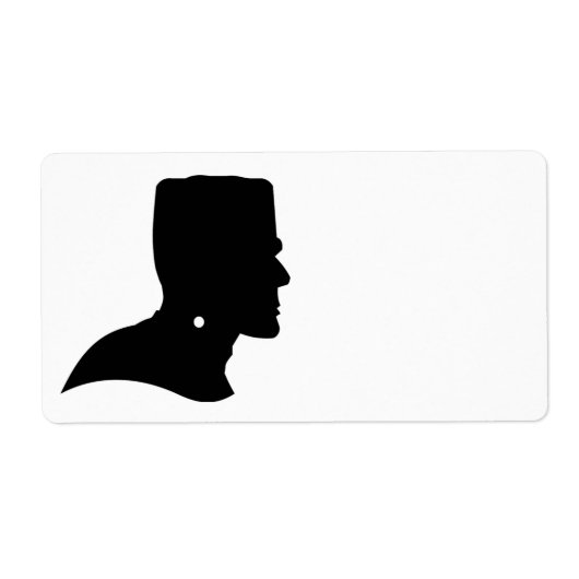 FRANKENSTEIN SILHOUETTE ETIKET (Voorkant)