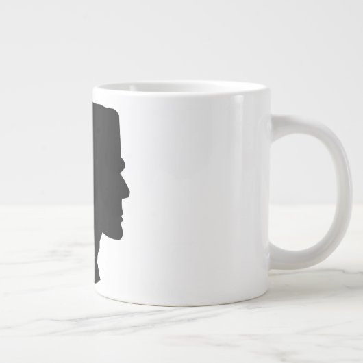 FRANKENSTEIN SILHOUETTE GROTE KOFFIEKOP (Rechts)