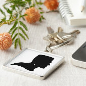 FRANKENSTEIN SILHOUETTE SLEUTELHANGER (Zijkant)