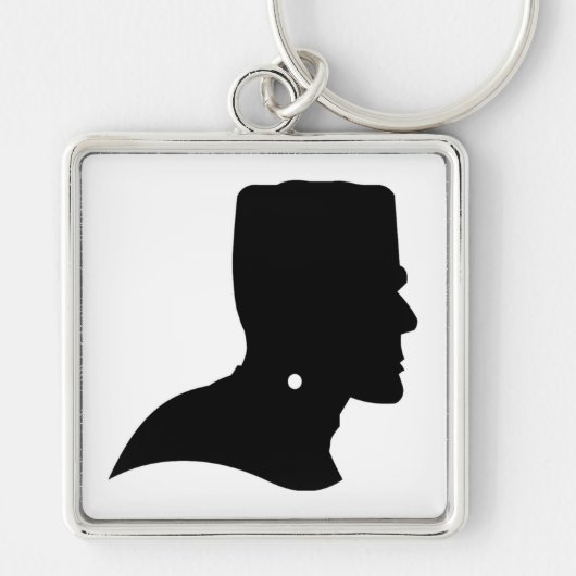 FRANKENSTEIN SILHOUETTE SLEUTELHANGER (Voorkant)