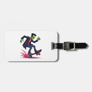Frankenstein Skater � Coole Halloween Streetwear S Bagagelabel