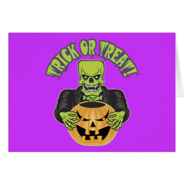 Frankenstein Skull (Voorkant Horizontaal)