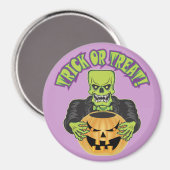Frankenstein Skull Magneet (Voorkant / Achterkant)